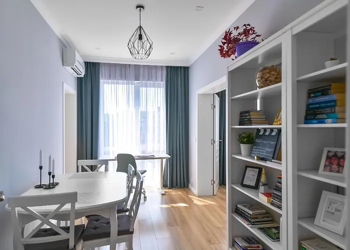 - The Blue - 1bd With Artistic Interior Design By Flat Mаnager Lejlighed *